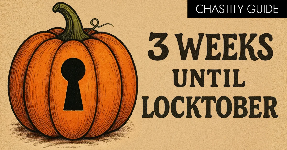 Chastity Guide: 3 Weeks Until Locktober