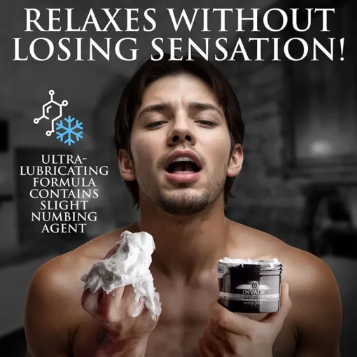 Invade Deep Fisting Cream - Desensitizing Formula