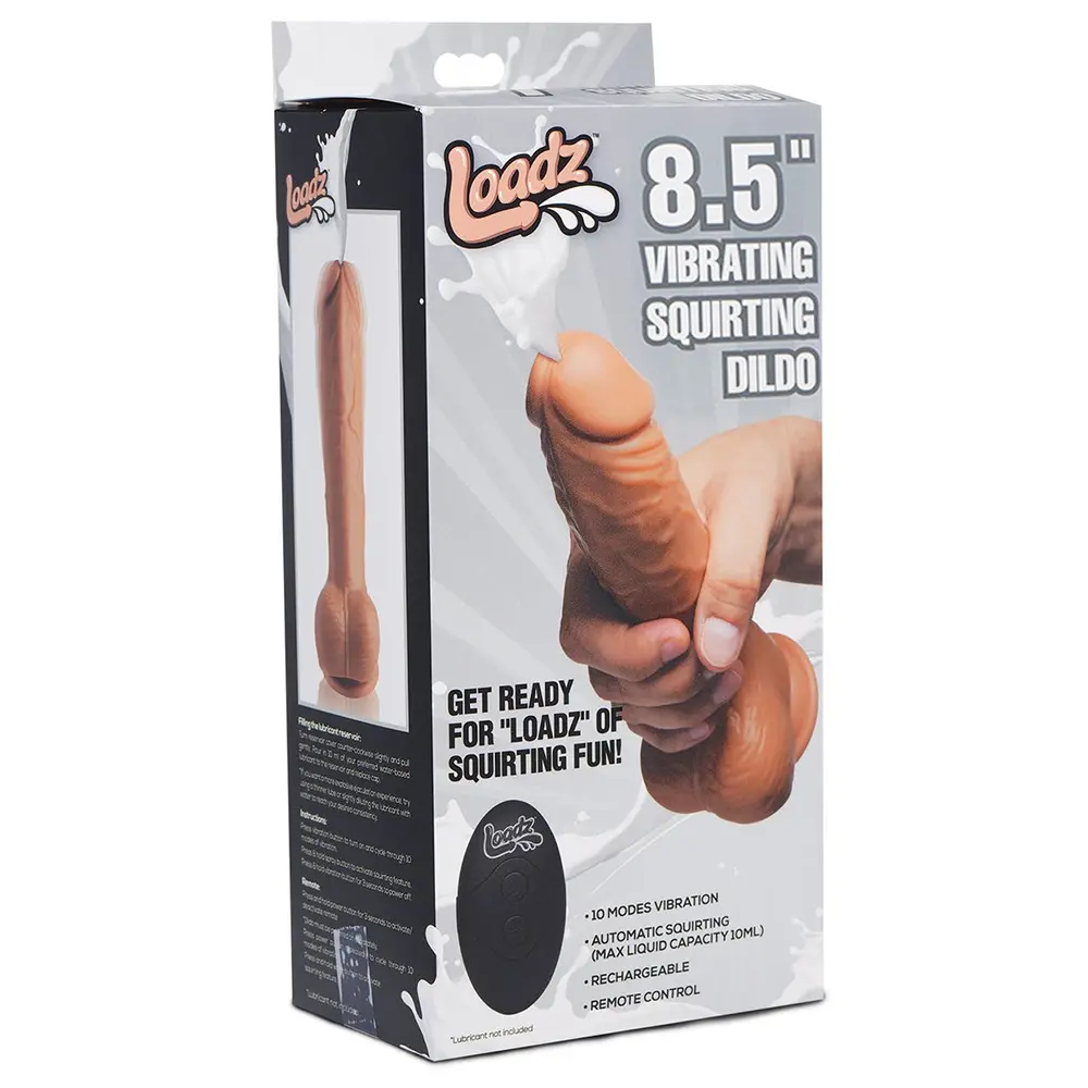 Loadz 8.5 in Squirting Dildo